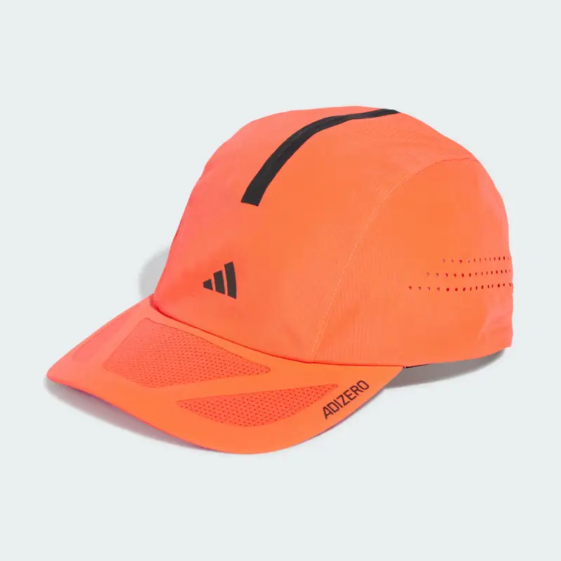 Cappellino Runningxadizero Lightweight CLIMACOOL Lucid Red miniatura 3