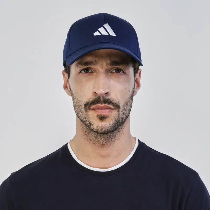 Cappellino sportivo blu da uomo con logo