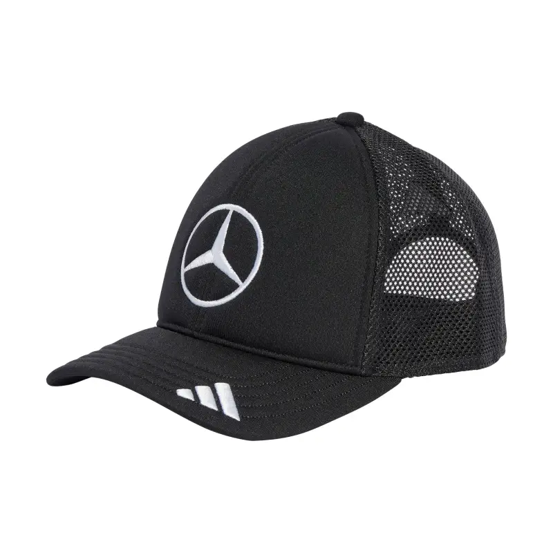 Cappellino trucker Mercedes AMG Petronas Formula One Team Star Noir