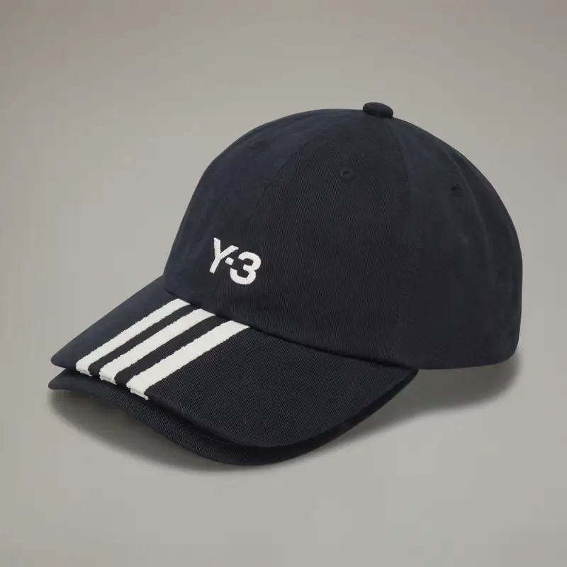 Cappellino Y-3 Stripes Black