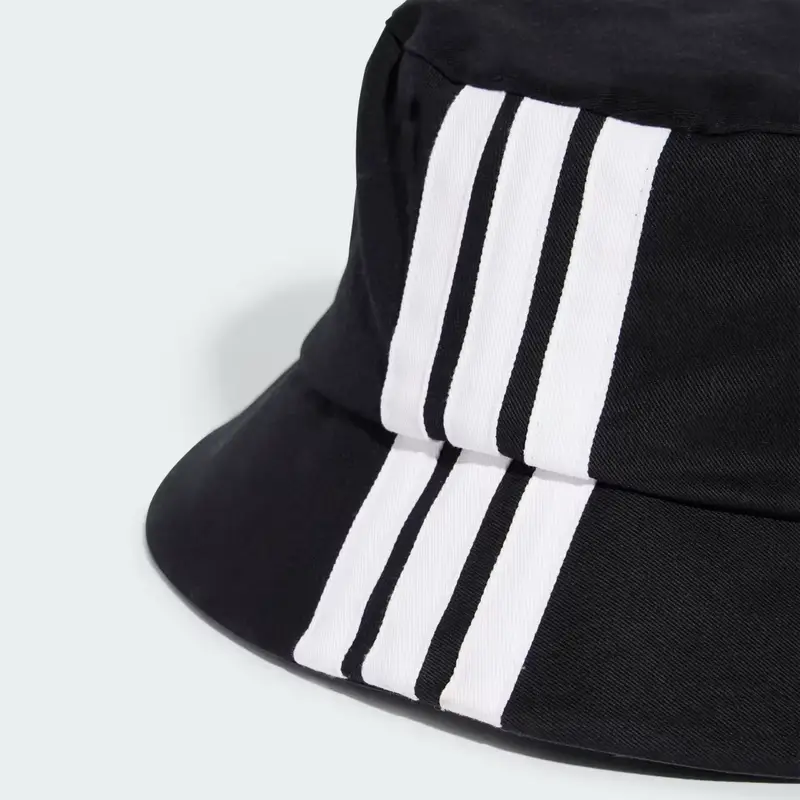 Cappello 3-Stripes Bucket Black miniatura 4