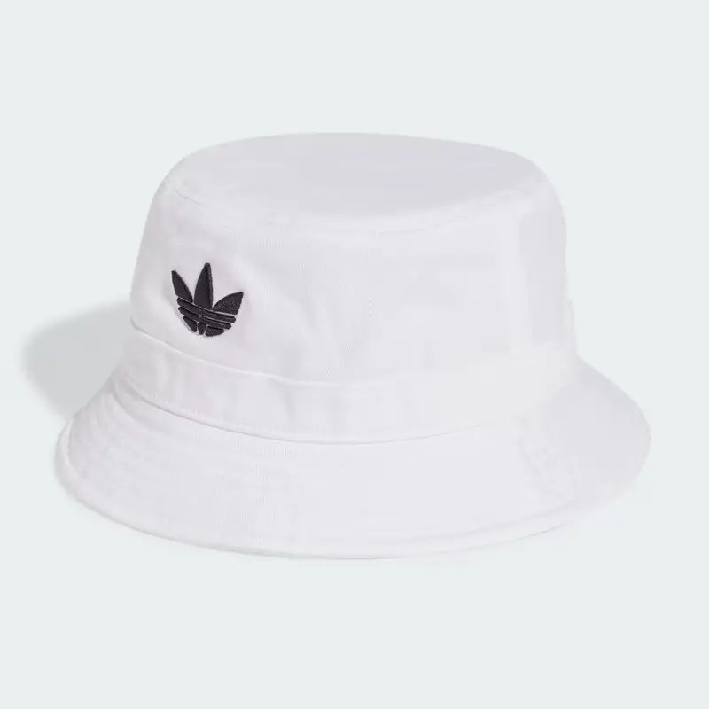 Cappello adicolor Trefoil Bucket White