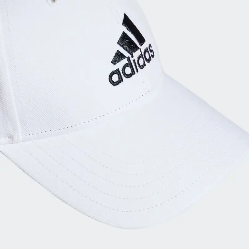 Cappello da baseball Cotton Twill White miniatura 3