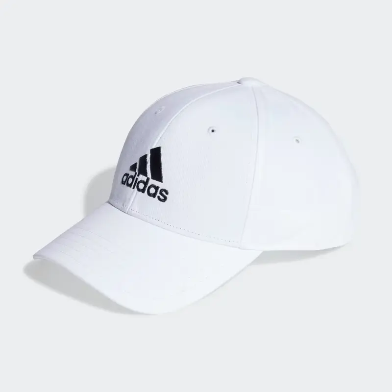 Cappello da baseball Cotton Twill White