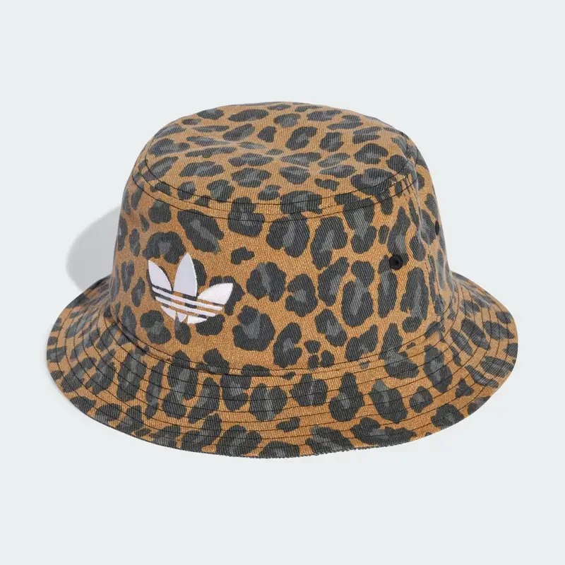 Cappello Leopard Bucket Bronze Strata
