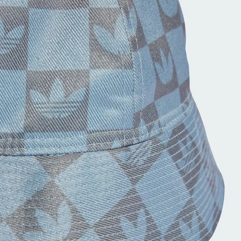 Cappello Monogram Bucket Tactile Blue miniatura 4