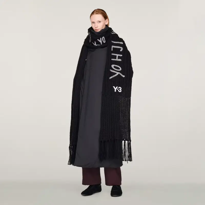 Cappotto imbottito Y-3 Black miniatura 4