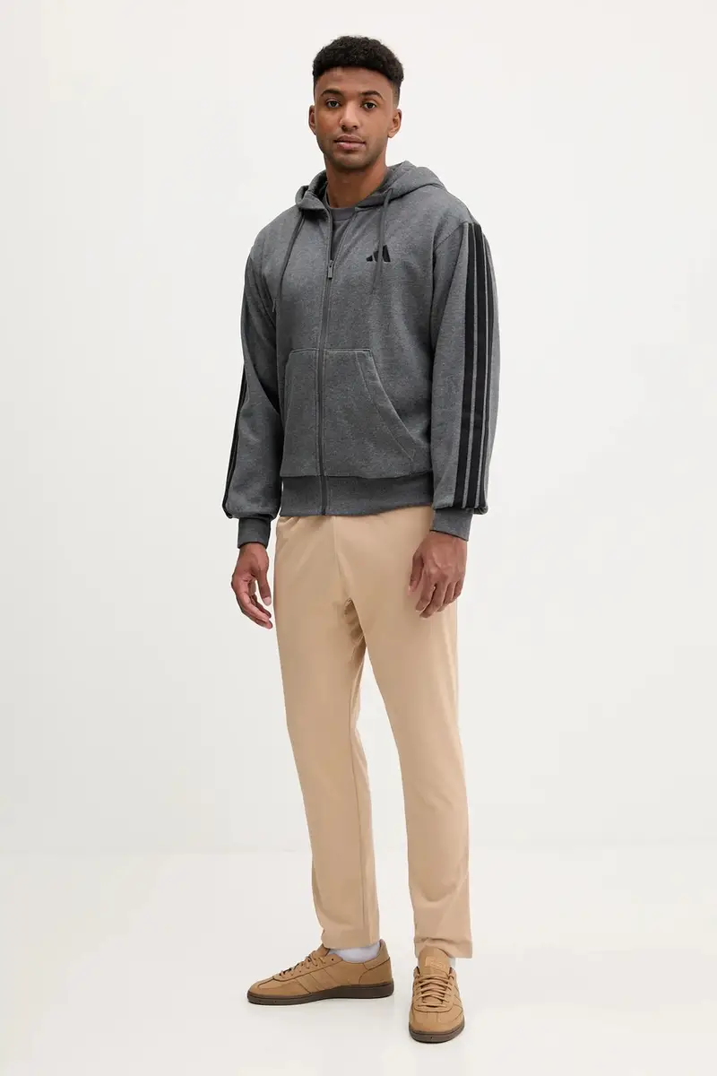Adidas Cardigan Uomo Grigio 3610156 miniatura 2