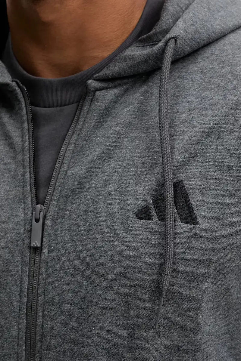 Adidas Cardigan Uomo Grigio 3610156 miniatura 5