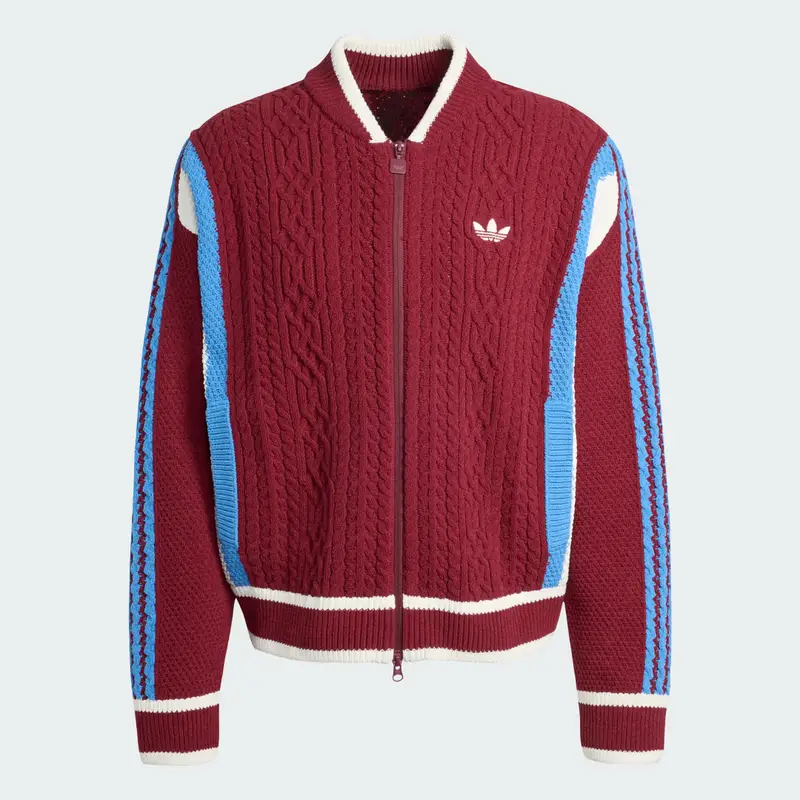 Adidas Cardigan Bordeaux 3140851 miniatura 4