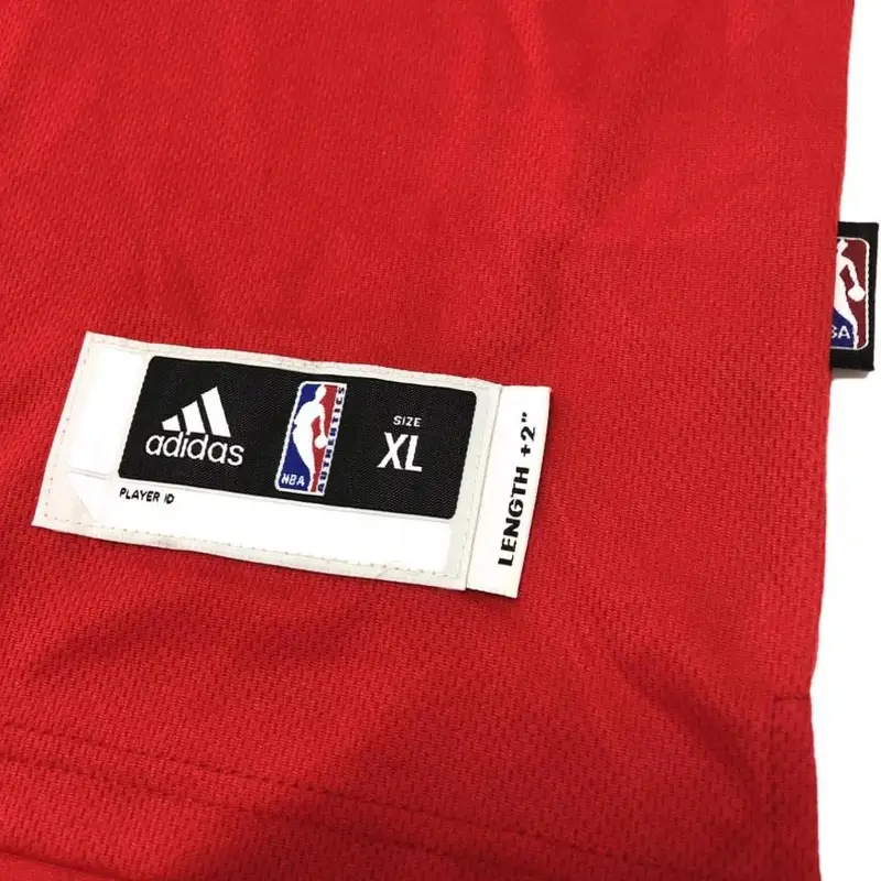 Chicago Bulls Derrick Rose No 1 Maglia Uomo Maglia Rossa K91062 XXXL miniatura 2