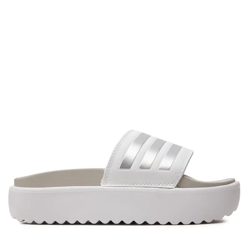 Ciabatte adidas adilette Platform Slides IE9703 Bianco
