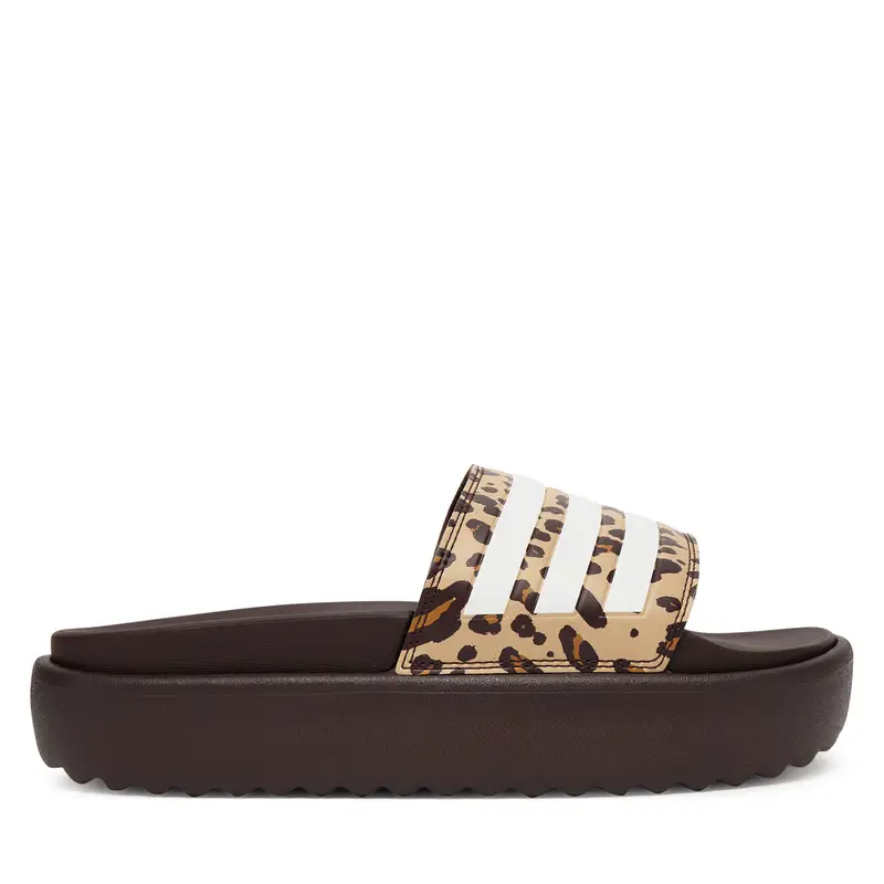 Ciabatte adidas adilette Platform Slides JR9234 Marrone