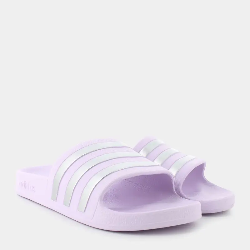 Ciabatte Adidas da Donna, lilla miniatura 2