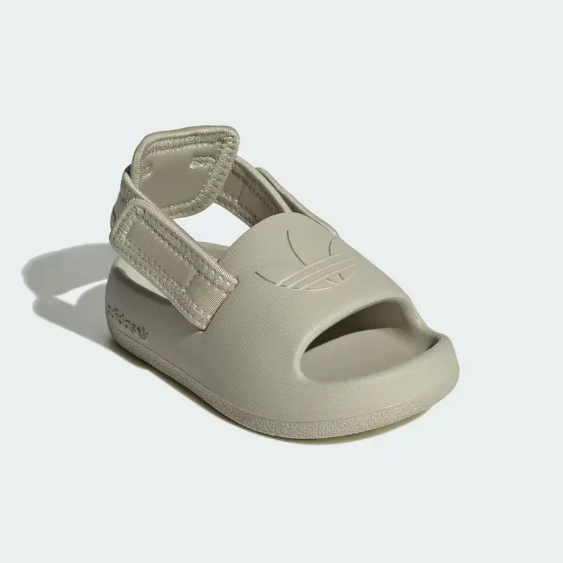 Ciabatte adifom adilette Infant Putty Grey miniatura 4