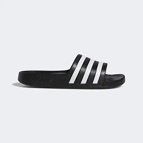 adidas - Ciabatte Adilette Aqua Slides da donna, Nucleo nero/bianco/nero, 44 EU miniatura 2