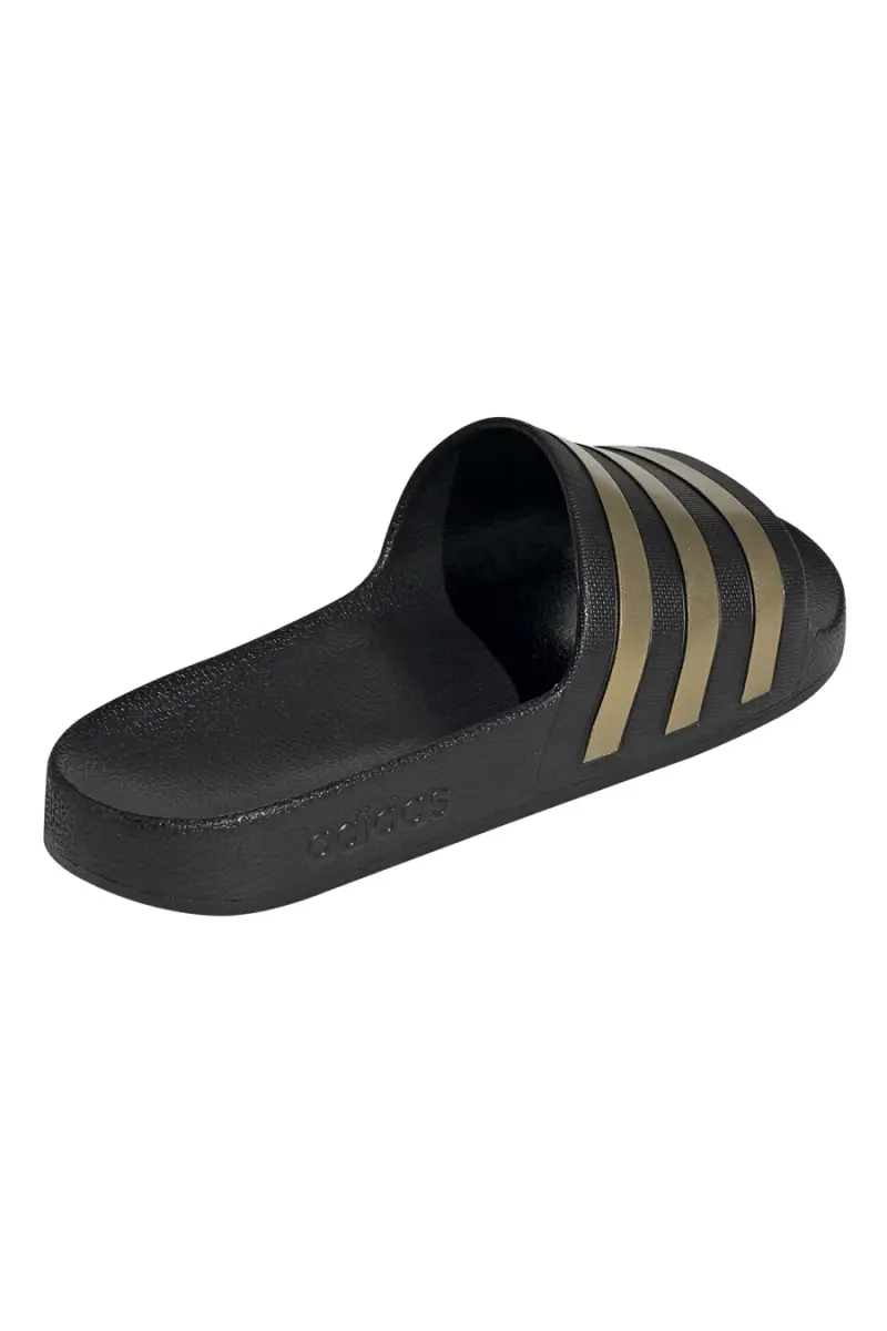 Ciabatte Nere Con Dettagli Oro Adidas Adilette Aqua [NERO] miniatura 4