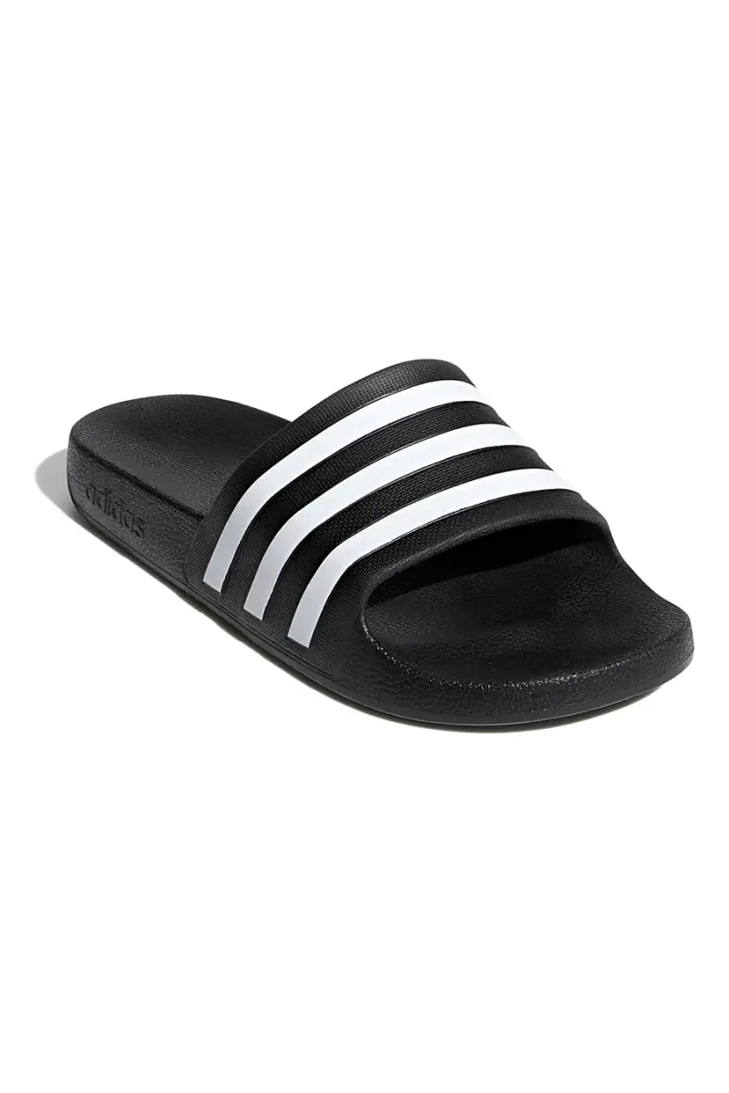Ciabatte nere con fasce bianche Adidas Adilette Aqua [NERO miniatura 2