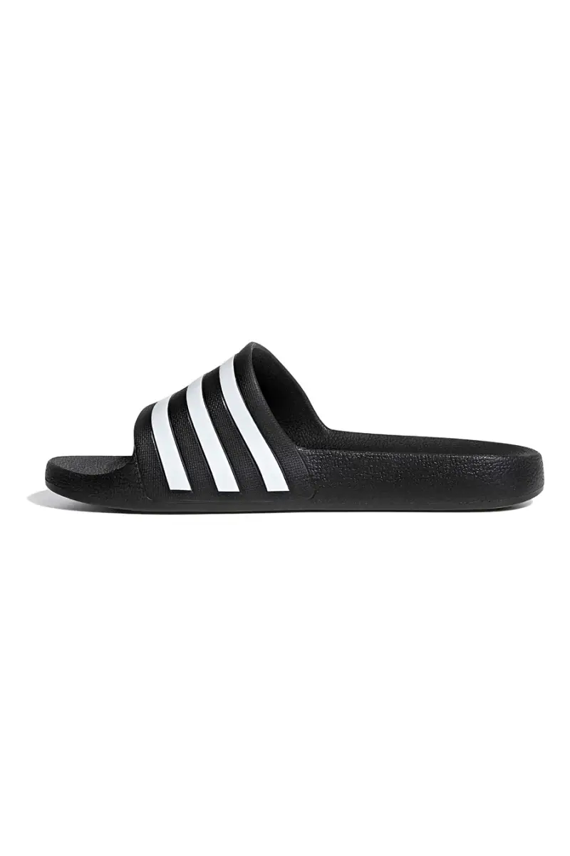 Ciabatte nere con fasce bianche Adidas Adilette Aqua [NERO miniatura 3