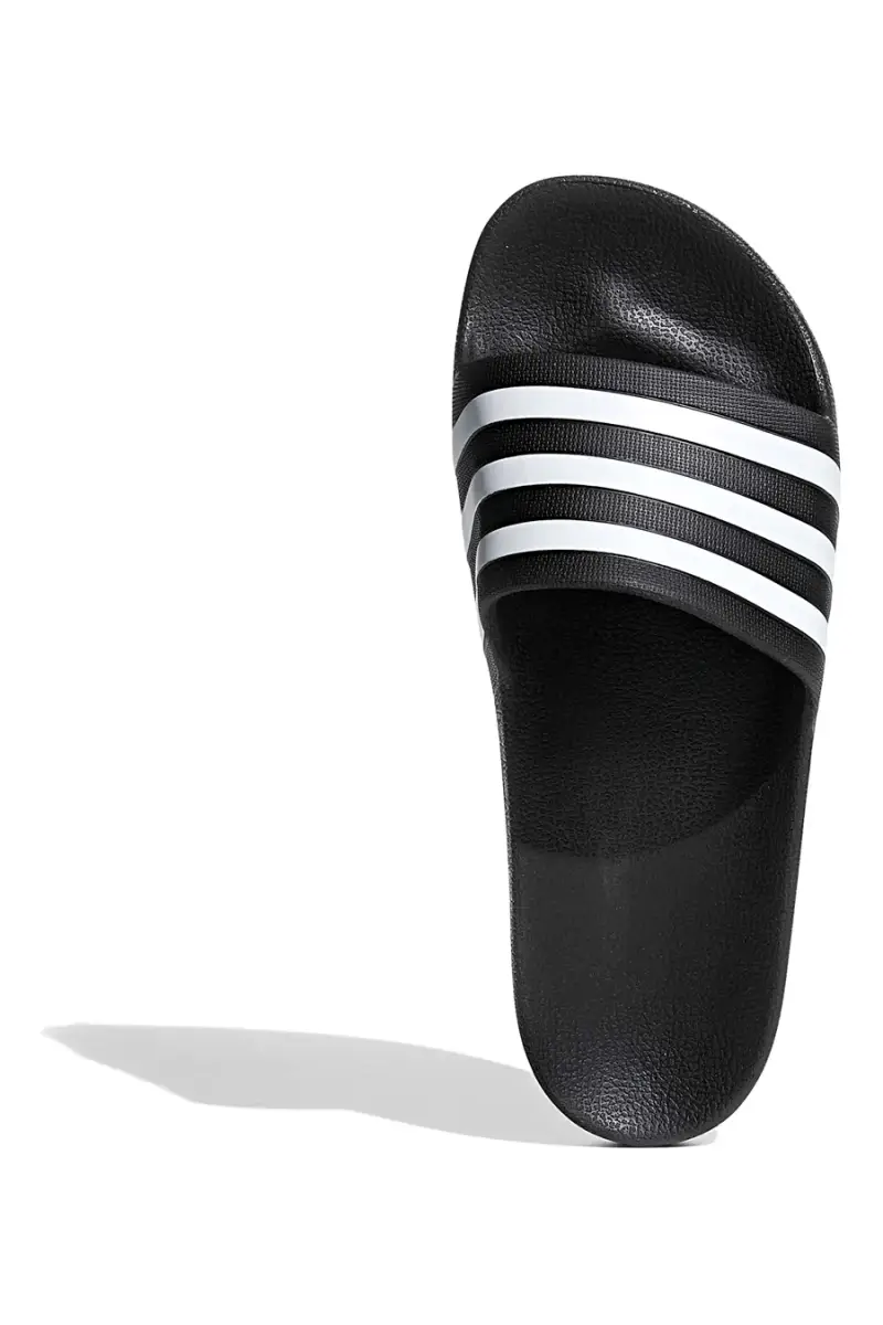 Ciabatte nere con fasce bianche Adidas Adilette Aqua [NERO miniatura 5