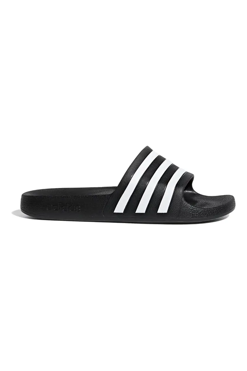 Ciabatte nere con fasce bianche Adidas Adilette Aqua [NERO