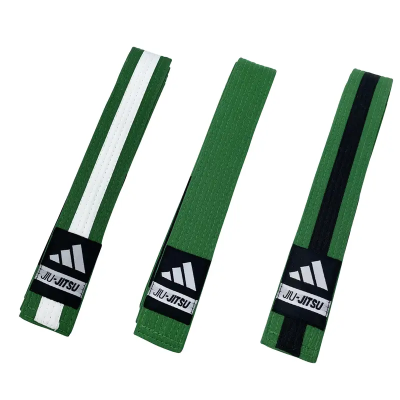 Cintura di jiu-jitsu brasiliano per bambini adidas | Adidas Verde