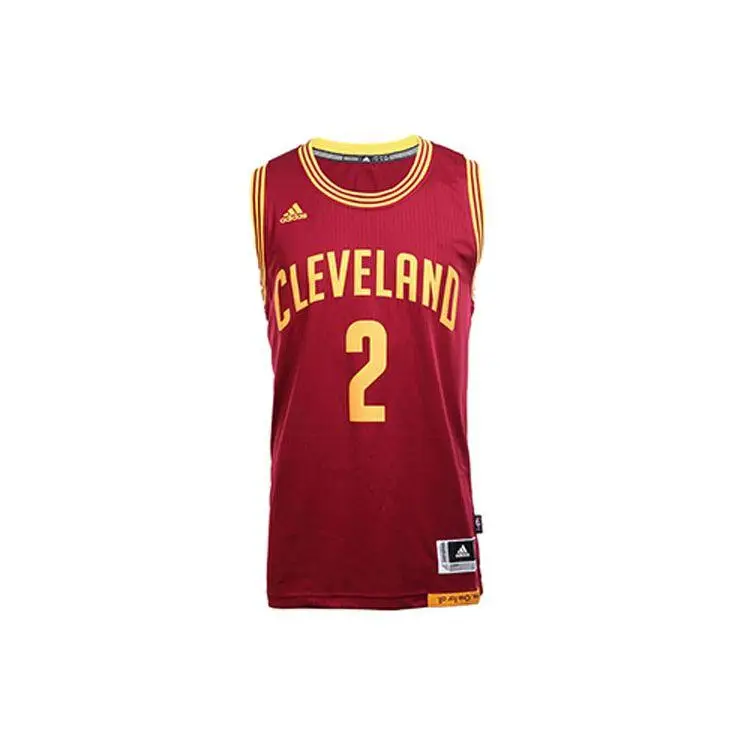 Cleveland Cavaliers Kyrie Irving No 2 Maglia Uomo Maglia Rossa A45821 L