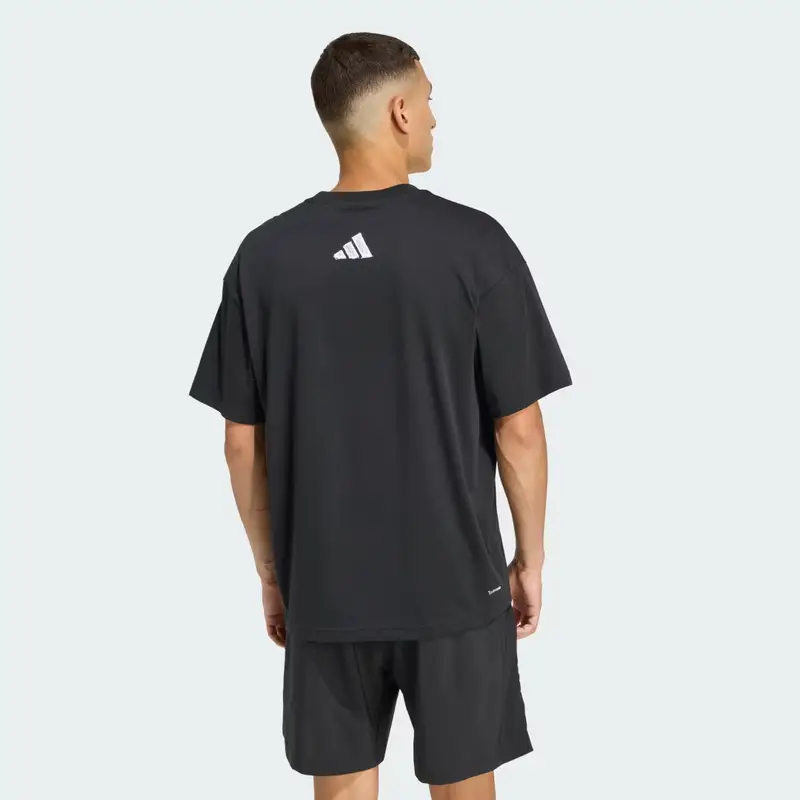 Adidas T-shirt Nero 3906366 miniatura 2