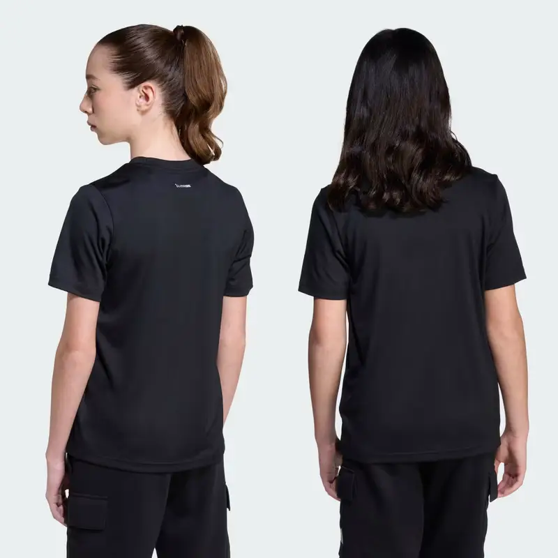 Adidas T-shirt Bambino Nero 4010439 miniatura 2