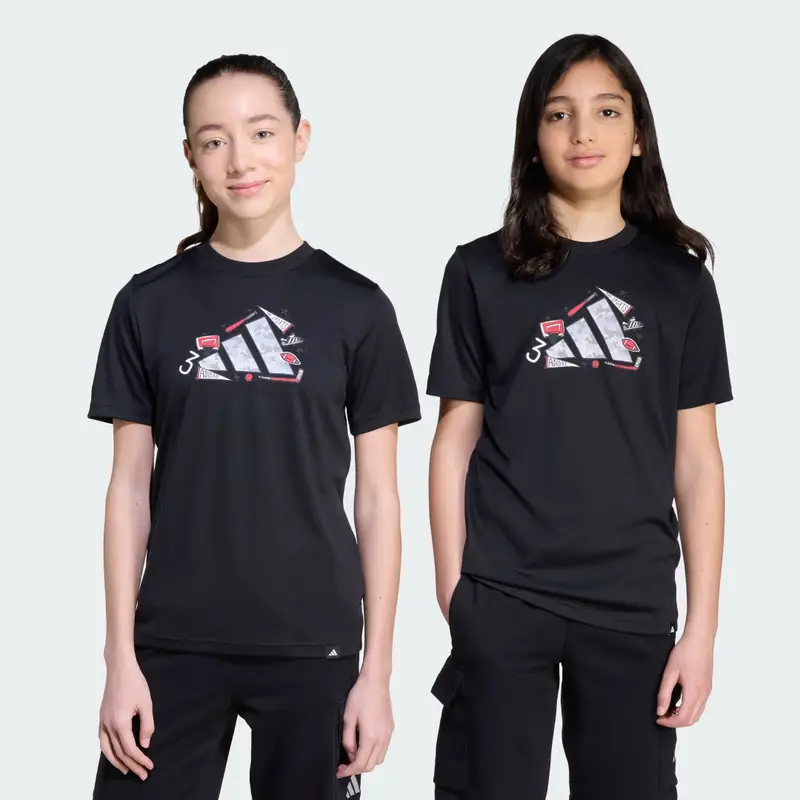 Adidas T-shirt Bambino Nero 4010439