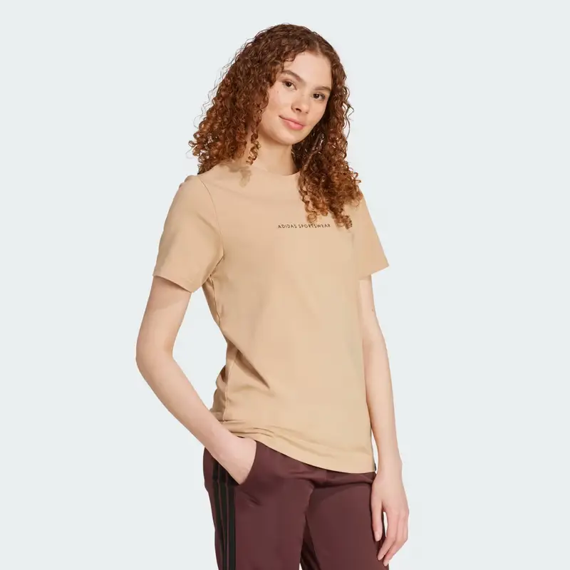 Adidas T-shirt Marrone 3140987 miniatura 3