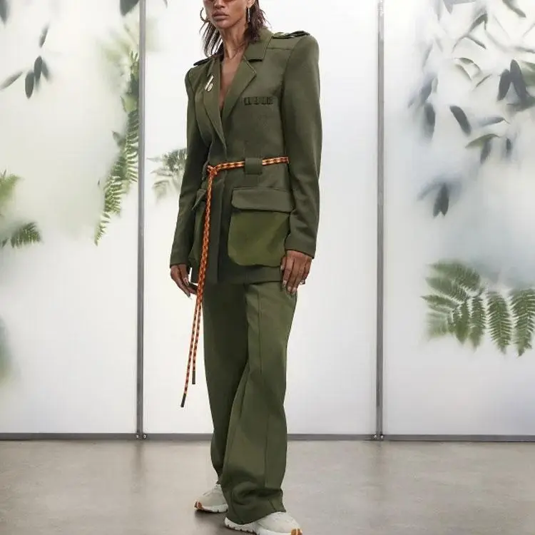 Adidas Blazer Donna Verde 4348023 miniatura 2