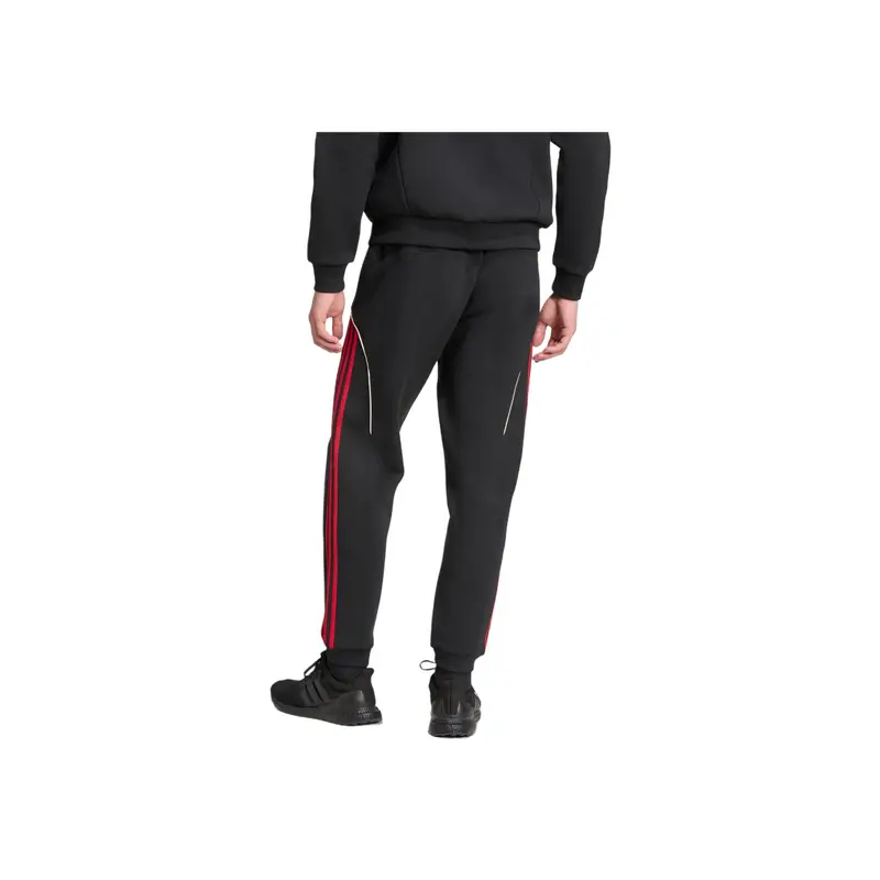 Collaborazione Adidas X Liverpool FC FW25 Pantalone Doppiomaglia Alla Moda Confortevole Morbido Delicato sulla Pelle Pantaloni Sportivi Lavorati a Maglia a Righe Pantaloni Uomo JW7900 4XL miniatura 3