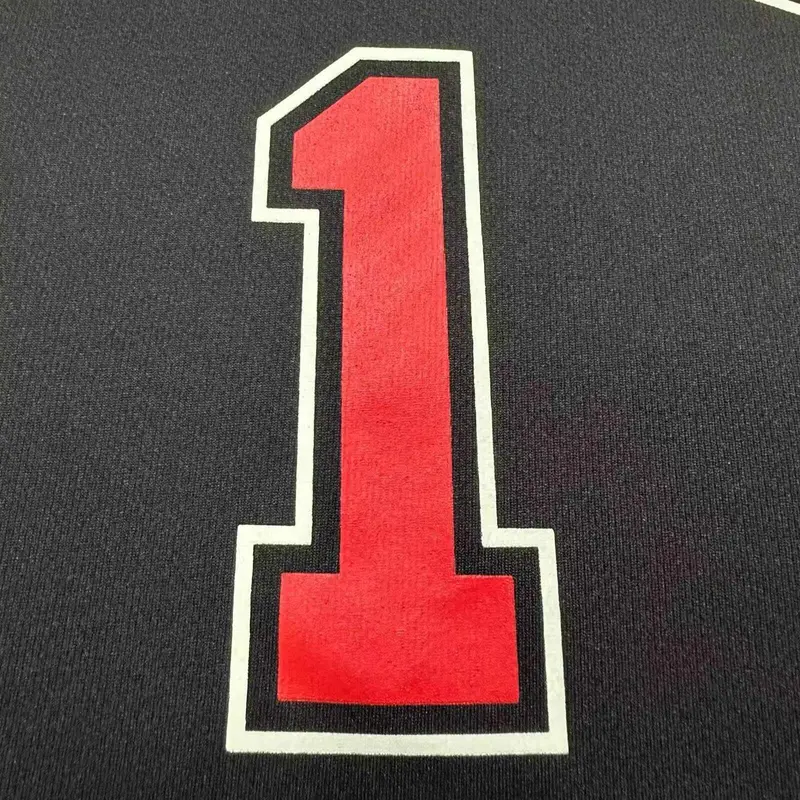 Adidas Canotta da Basket Unisex Chicago Bulls Rose 1 Nero miniatura 4