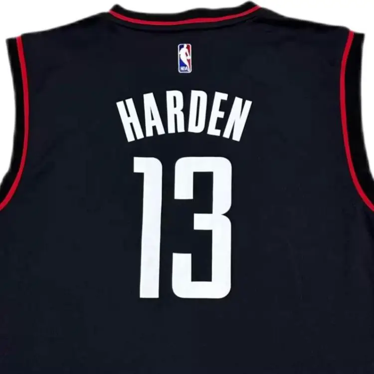 Collaborazione Adidas X NBA Houston Rockets Harden Moda Comodo Morbido Delicato Sulla Pelle Maglia da Basket Unisex Maglia Nera 7818A-3KH-AEB2072 M miniatura 4