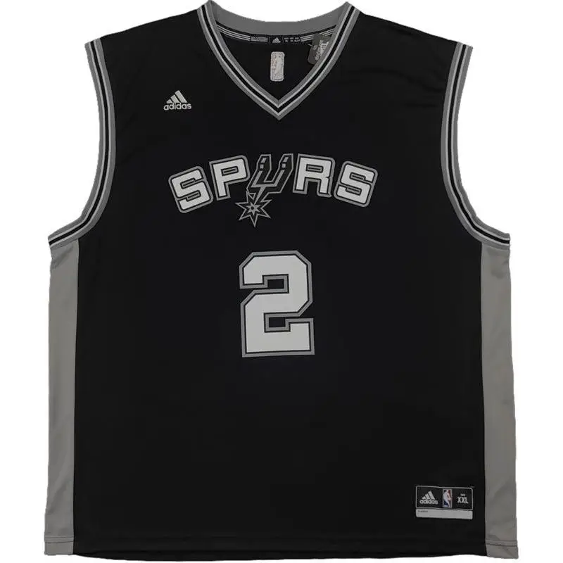 Adidas Maglia da Basket Uomo Nero San Antonio Spurs Kawhi Leonard