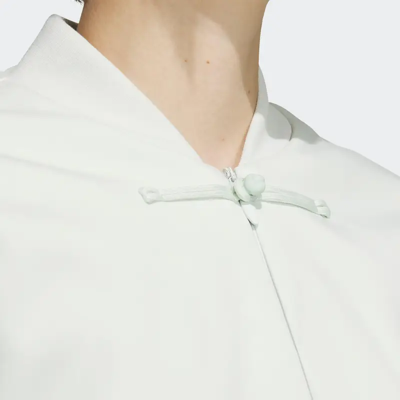 Collaborazione Adidas X Samuel Gui Yang Giacca Samuel Gui Yang con Chiusura a Bottoni Pura e Design Corto Capispalla da Donna Verde Lino JF6665 XL miniatura 2