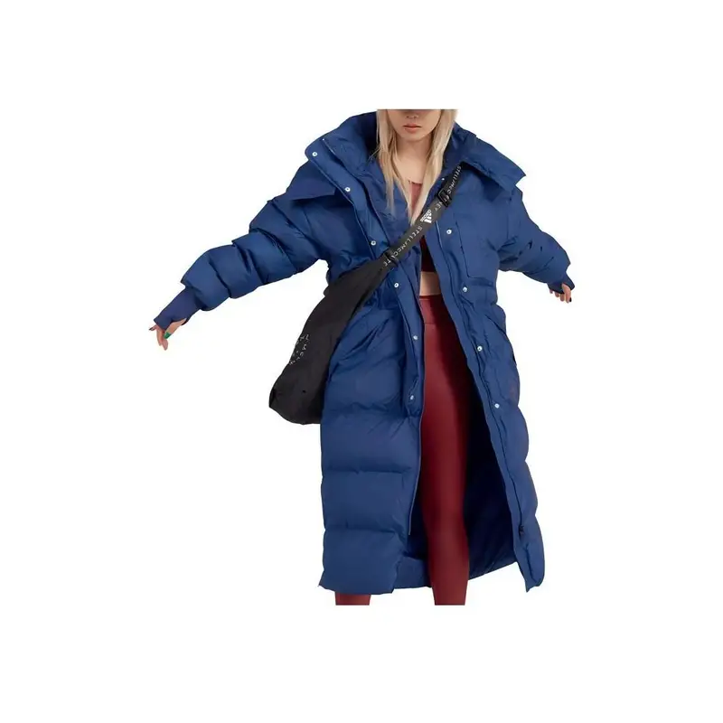 Adidas Cappotti Donna Blu 4217224 miniatura 2