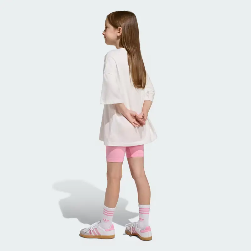 Completo Cycling Shorts and Tee Kids Light Pink miniatura 2