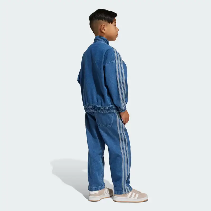 Completo Denim Crew Kids Medium Blue Denim miniatura 4