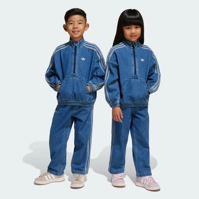 Completo Denim Crew Kids Medium Blue Denim