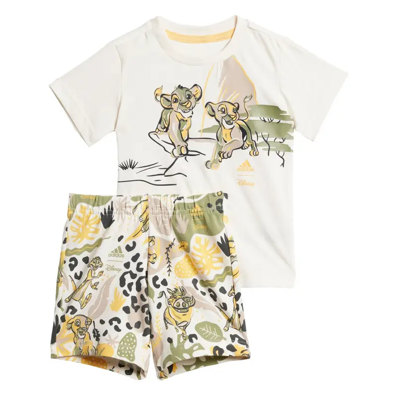 Completo Disney Lion King Tee | Adidas Bianco
