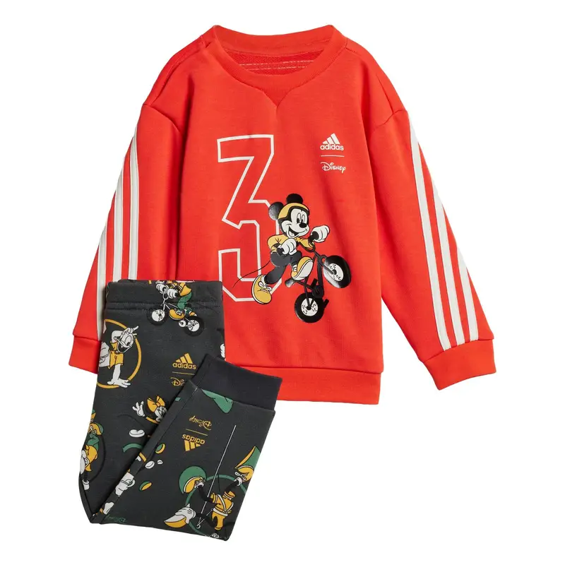 Completo Disney Mickey Mouse | Adidas Rosso scarlatto