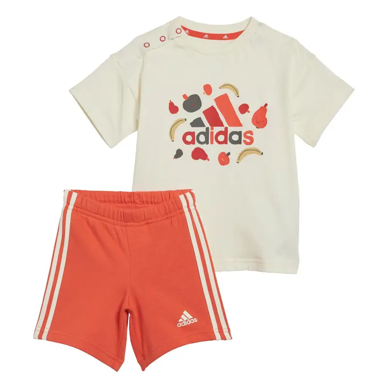 Completo Essentials Allover Print Tee Infant | Adidas Bianco naturale
