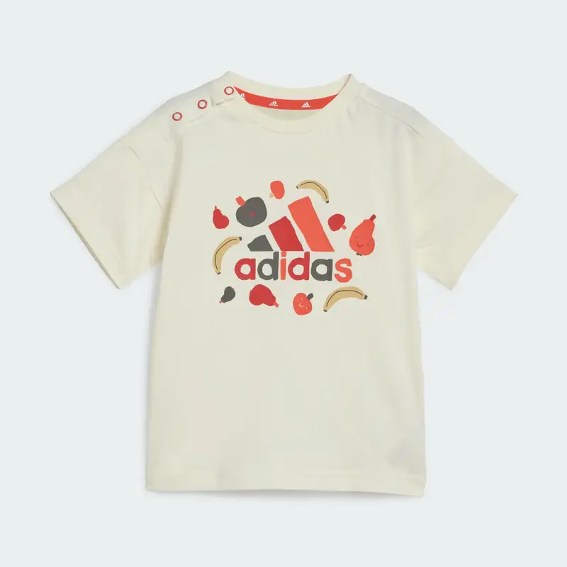 Completo Essentials Allover Print Tee Kids Ivory miniatura 2