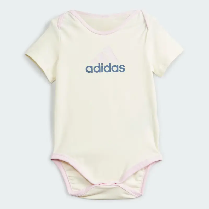 Completo Essentials Big Logo Bodysuit and Beanie Infant Ivory miniatura 2