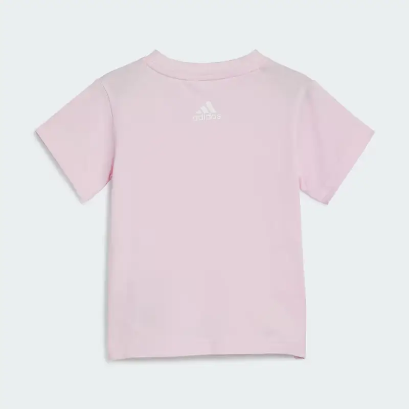 Completo Essentials Lineage Organic Cotton Tee and Shorts Clear Pink miniatura 3