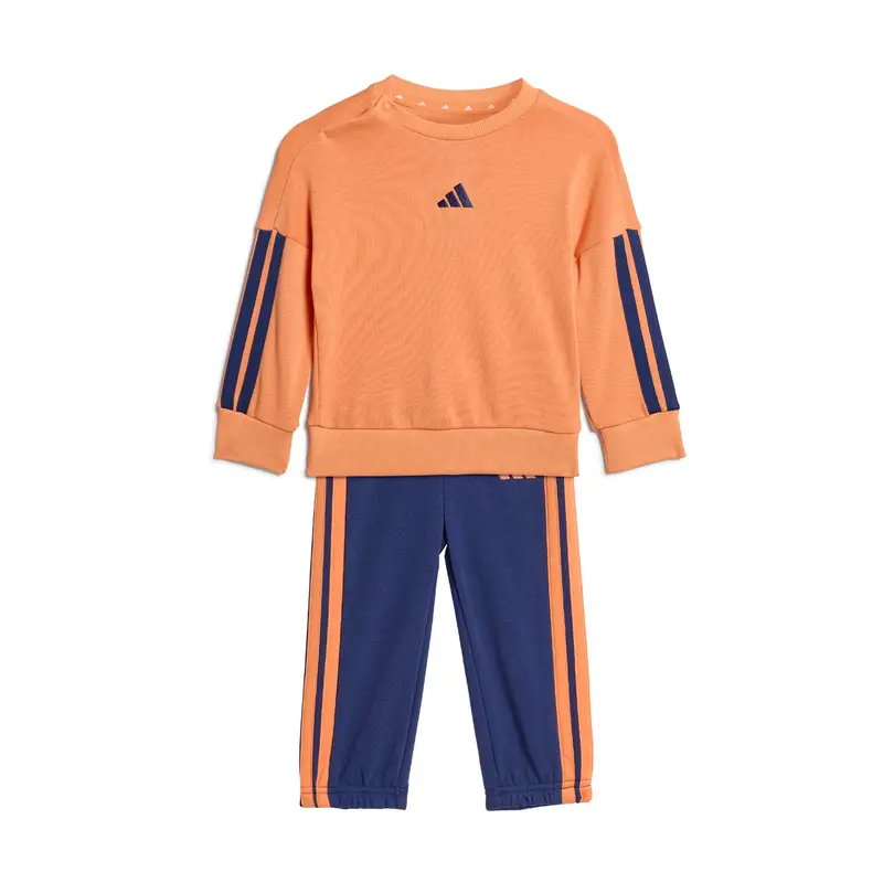 Adidas Completo felpa e pantaloni jogging bebè arancione