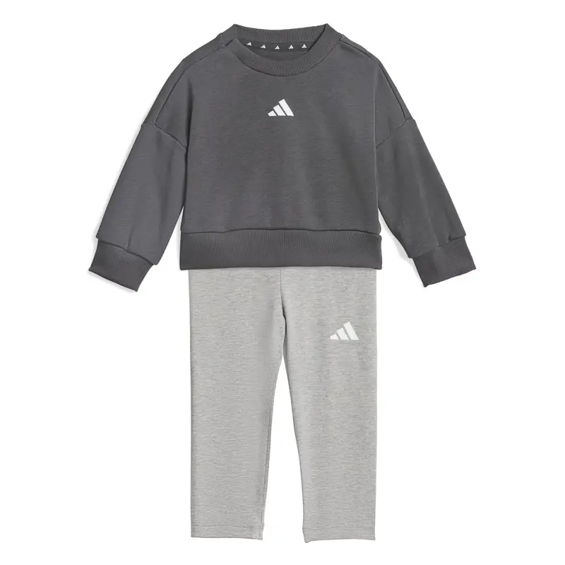 Completo felpa e pantaloni jogging per bebè adidas Gris