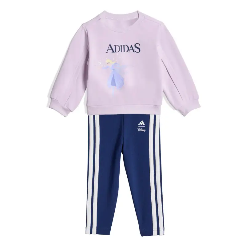 Completo felpa e pantaloni per bambina adidas Disney Frozen